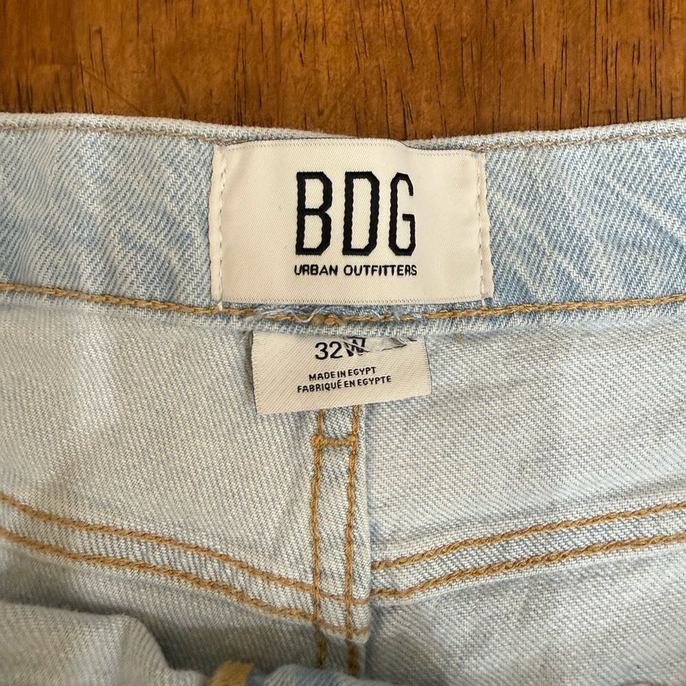 BDG Light Blue Denim Jeans 32 urban outfitters